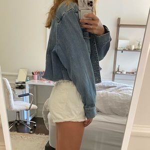 Cropped Denim Jacket